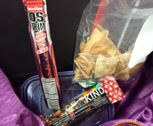 My work bag snacks for today.